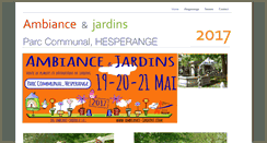 Desktop Screenshot of ambiance-jardins.com